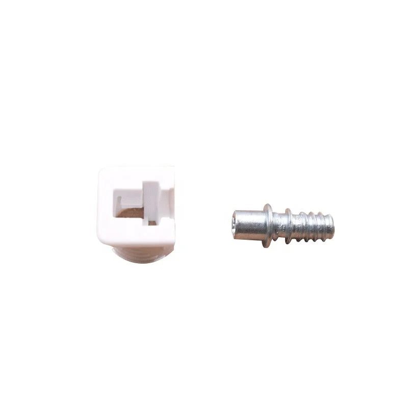 Furniture Hardware Glass Shelf Supports Pins with Transparent Wardrobe Plastic White Kitchen Packing Color Easy Screw