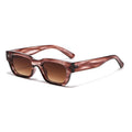 STORY SZ3507 Retro Small Square Sunglasses Women Men Designer Sunglasses Trend Vintage Tortoiseshell Frame Blue Lens Sun Glasses