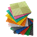 Removable Interlocking Garage Flooring Pp Pvc Garage Floor Tiles Plastic for Warehouse Showroom Car Detailing Shop