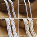 1 Roll/100cm Vintage Cotton Lace Edge Trims DIY Ribbon Applique Crochet Sewing Craft