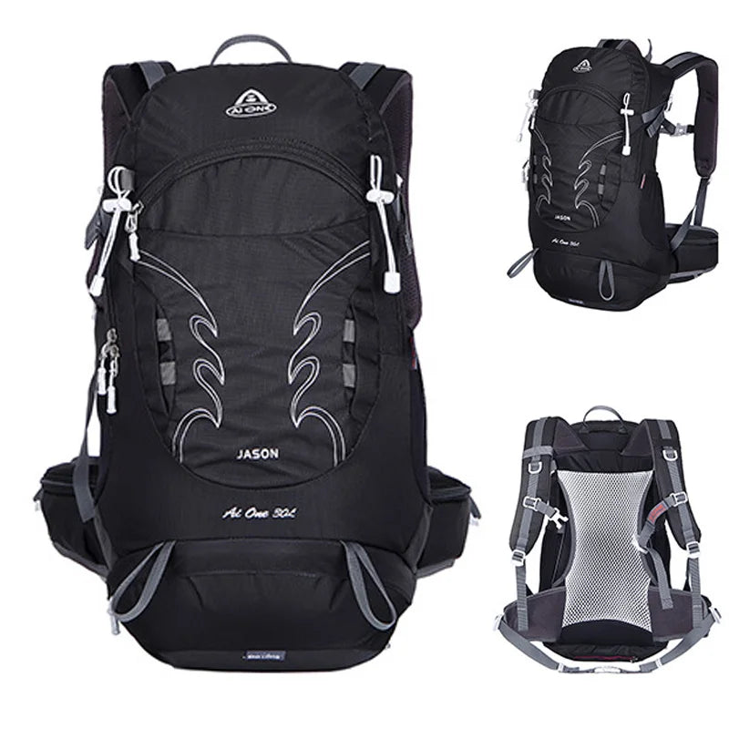 Durable Waterproof Adventure Backpack Hiking Camping Hydration System Mountain Bags Internal Frame Outdoor Backpack