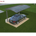 Modern Carport Arched Aluminum Alloy Frame Cantilever Alloy Garages Canopies & Carports Car Cover Tent Car Parking PU Coated