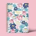 Wholesale Custom Printing Flower Design Planner Diary Spiral Binding Notebook