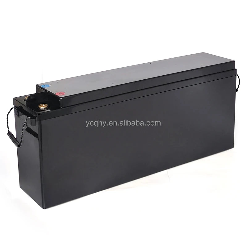 Front Terminal 12v 180ah Lifepo4 Battery Box for Rv/yacht /trolling Motor/golf Cart/ups/solar