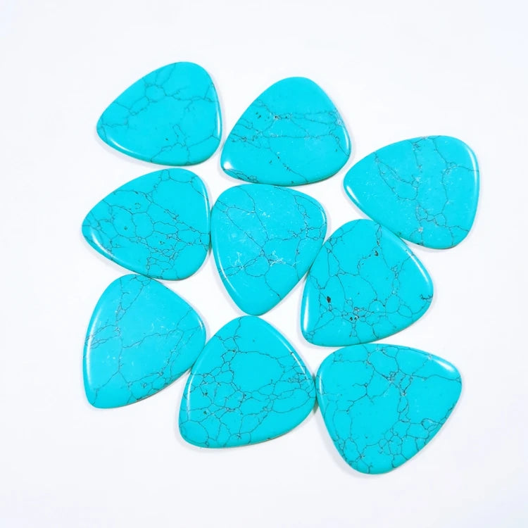 Huiying Wholesale Daily Performance Practice Using Blue Turquoise Guitar Accessories Picks
