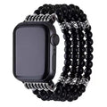 Layer Turquoise Gemstone Agate Natural Stone Wrap Bracelets Jewelry Watch Band/Luxury Crystal Stone Bead Watch Strap