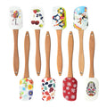 Manjia Unique Design Wholesale Cake Butter Silicone Spatula Mixing Tool Kitchen Pastry Silicone Scraper