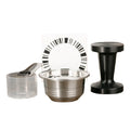 1Pod 1Tamper Set Reusable Coffee Capsules with Compatibility for VERTUOLINE New Model for Coffee Filters