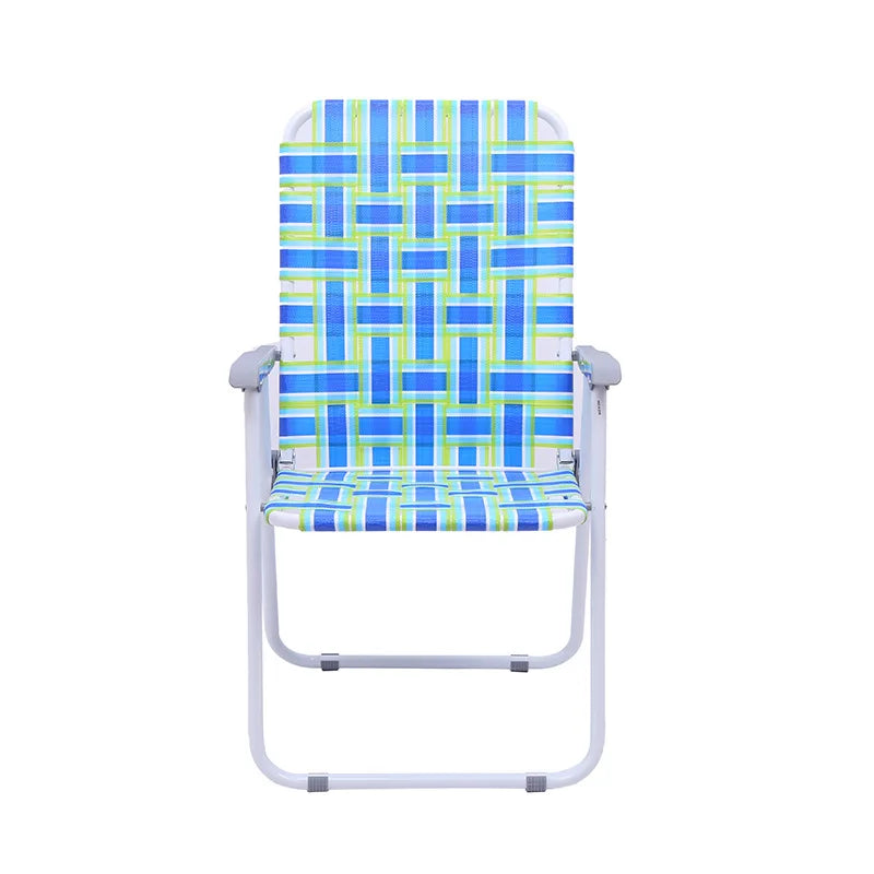 Camping Beach Chair Portable Backrest Folding Chair Office Leisure Knitting Chair
