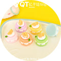 Delicious 3D Fruit Cake Simulation Dessert Kawaii Resin Cabochon for Kid Diy Doll House Food Miniature Hair Clip Accessories