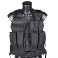 Tactical Security Vest with Multi-Pocket Design Hunting Paintball Combat Waistcoat for Outdoor Training and Professional Use