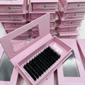 Private Label Free Sample Volume Easy Fanning Lashes Individual Volume Easy Fan Eyelash Extensions