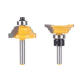 Double Roman OGEE Stile and Rail Set Router Bit Woodworking Milling Cutter for Wood Bit Face Mill Carbide Cutter End Mill