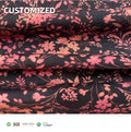 Custom Knitted Sustainable Bamboo Organic Cotton Spandex Jersey Fabric for Sportswear
