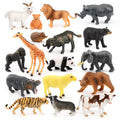 Wholesale Solid PVC Simulation Statue Model Animal Figures Mini Animal Toys Figures Animal Figurines