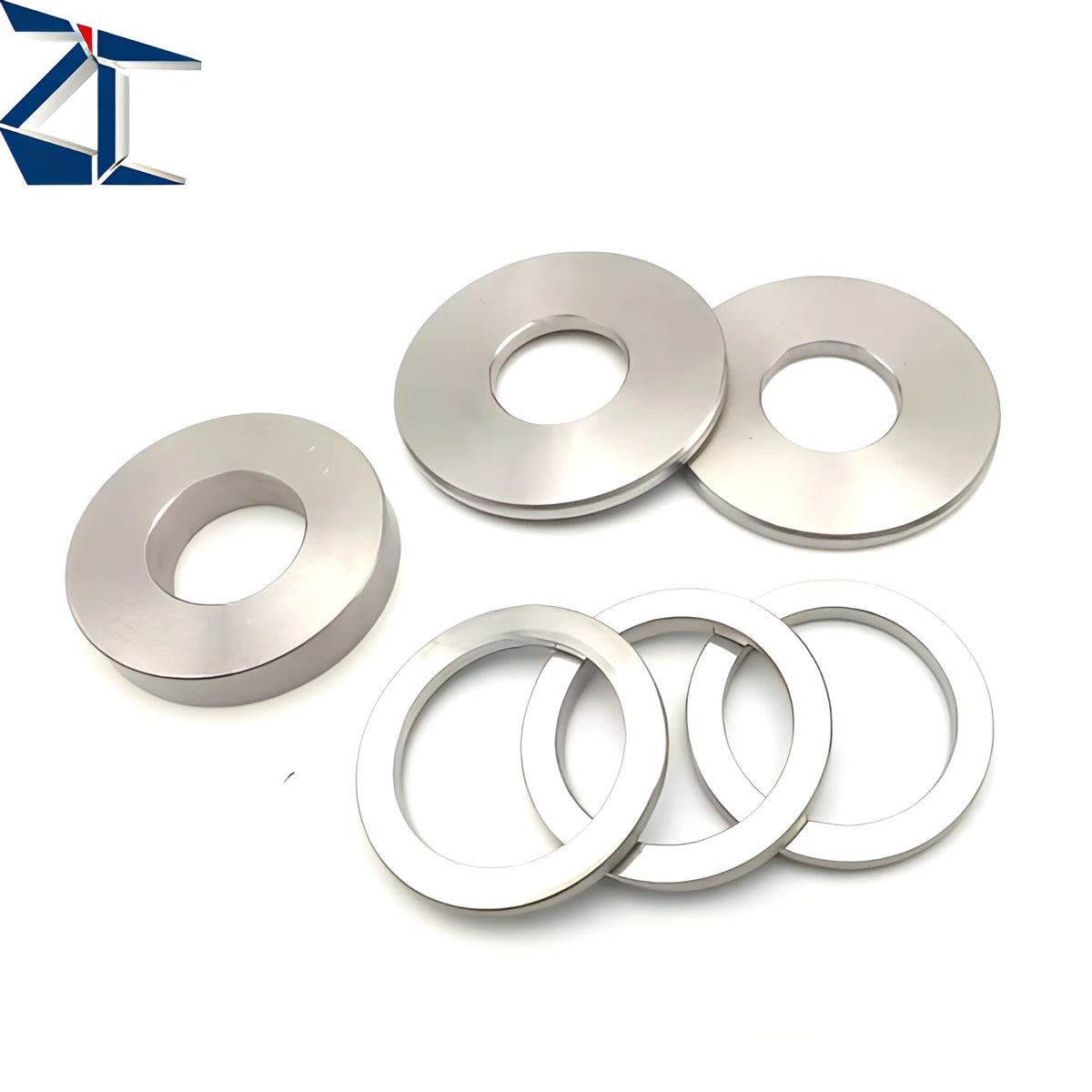 High Precision Stainless Steel Flat Washer Corrosion Resistant for Precision Linear Shaft for Automation Equipment