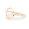 New Arrived Minimalist 925 Sterling Silver 18k Gold Plated Vermeil Dubai Wedding Ring Price