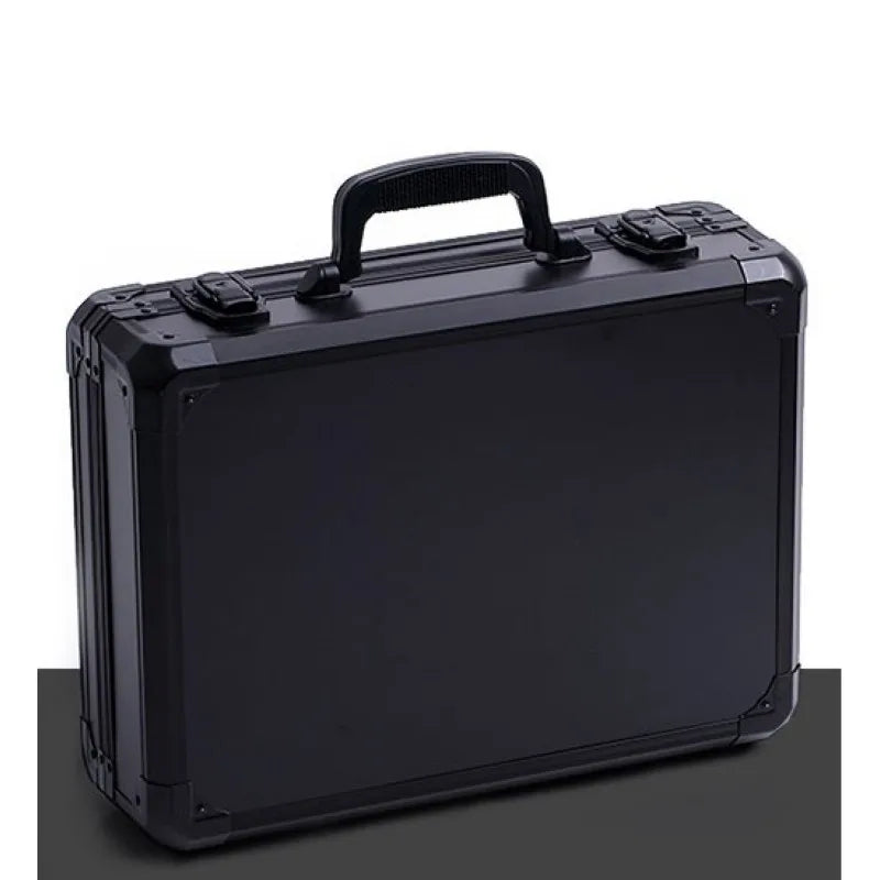 Aluminium Suitcase with Combination Lock for Equipment Camera Case with Pre-cut Foam or (adjustable Dividers) 42.7x32x12.7cm