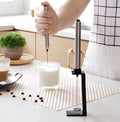 Steam Milk Frother Stella Coffee Rechargeable Electric Automatic Milk Foam Hand Milk Frother With Stand Drink Mixer Handheld