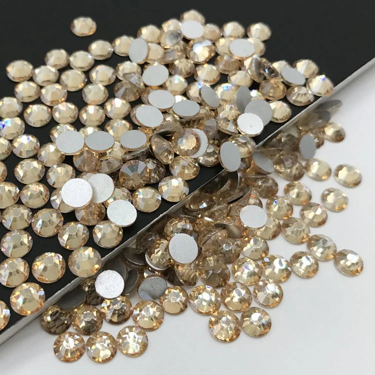 Garment Accessories Crystal Decoration Flat Back Non Hotfix Jewelry Clothing Rhinestone