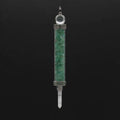 2026 Natural Crystal Quartz Plane Healing Wands : Green Aventurine Plane Healing Wand Pendants for Sale
