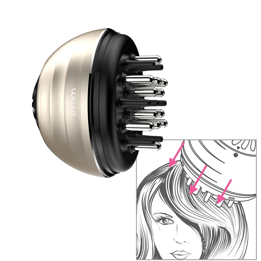 Wholesale Private Label Hair Liquid Brush Oil  Hair Comb