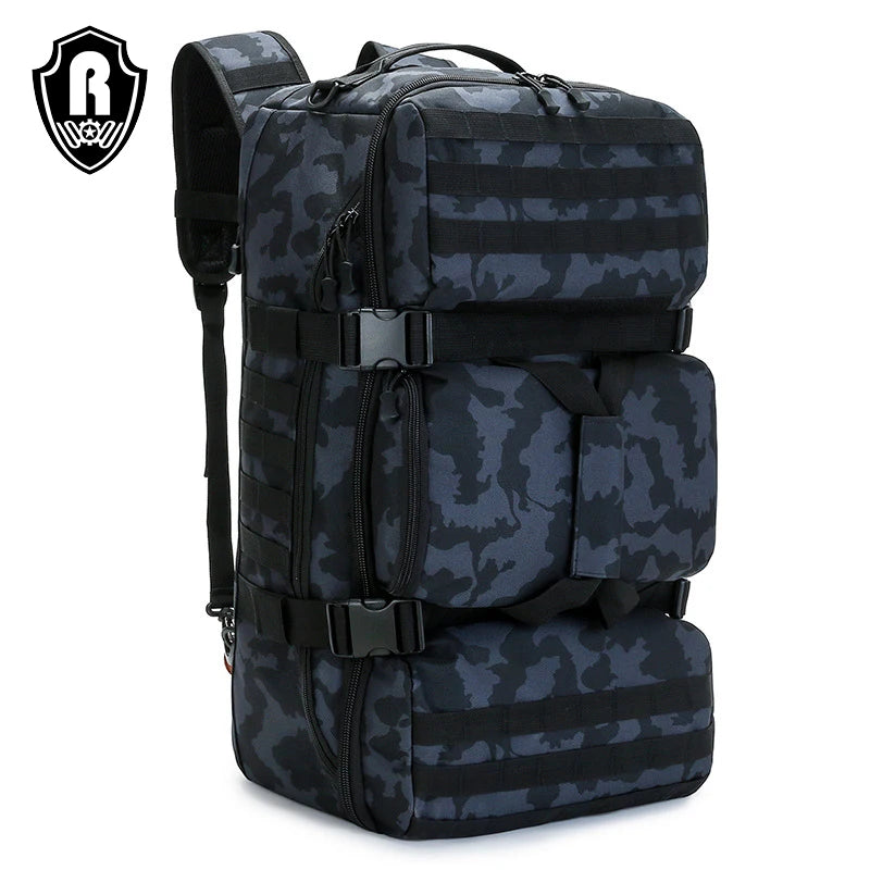 Factory High Quality Sale Large Capacity Waterproof Camo Outdoor Travel Camping Backpack 75L Lightweight Tactical Backpacks