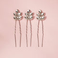 Wedding Party Rhinestone Bling Fashion Bridal Hair Clip Hair Pins(3 Pieces) Headpiece for Girls