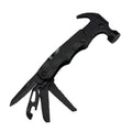 Black Coating All in One Tools Hatchet Axe Mini Safety Hammer Multitool Survival DIY Aluminum Handle Stainless Steel Components