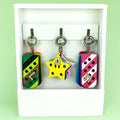 Custom Star & Rectangle Keychain with Premium Metal Accents Luxurious Storage Keyring for Fashion & Promotional Keychains