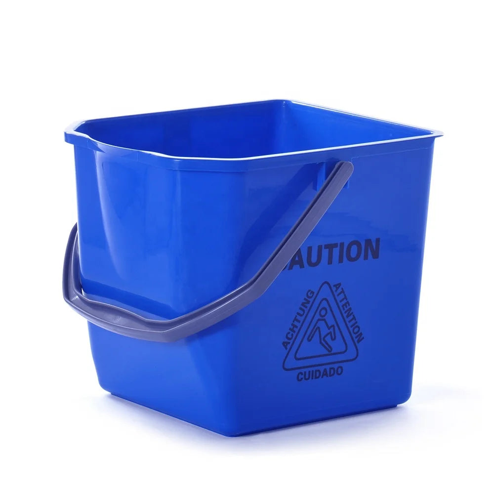 O-Cleaning 18L Plastic Mopping/Cleaning Bucket Water Storage Bucket With Handle for Window Cleaning/Car Washing/Home Cleaning