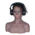 Fast Shipping From USA Warehouse Girls Realistic Mannequin Head with Shoulders Stand Displaying Wigs Necklaces Earrings Glasses