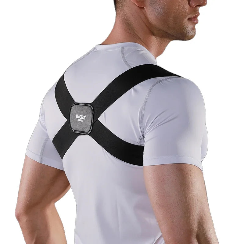JINGBA Lightweight Back Support Brace Custom Logo Shoulder Lumbar Straightener for Work & Sports Posture Corrector Manufacturer