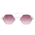 Metal Sunglasses double bridge  Anti-scratch Polarized UV400 Lens Custom Brand logo Outdoor Sun Glasses Sports Sunglasses