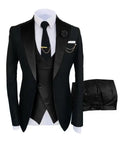 Hot Sale 3 Pcs /Set Men's Formal Suits for Birthday Party Handsome Wedding Formal Men's Wedding Suit