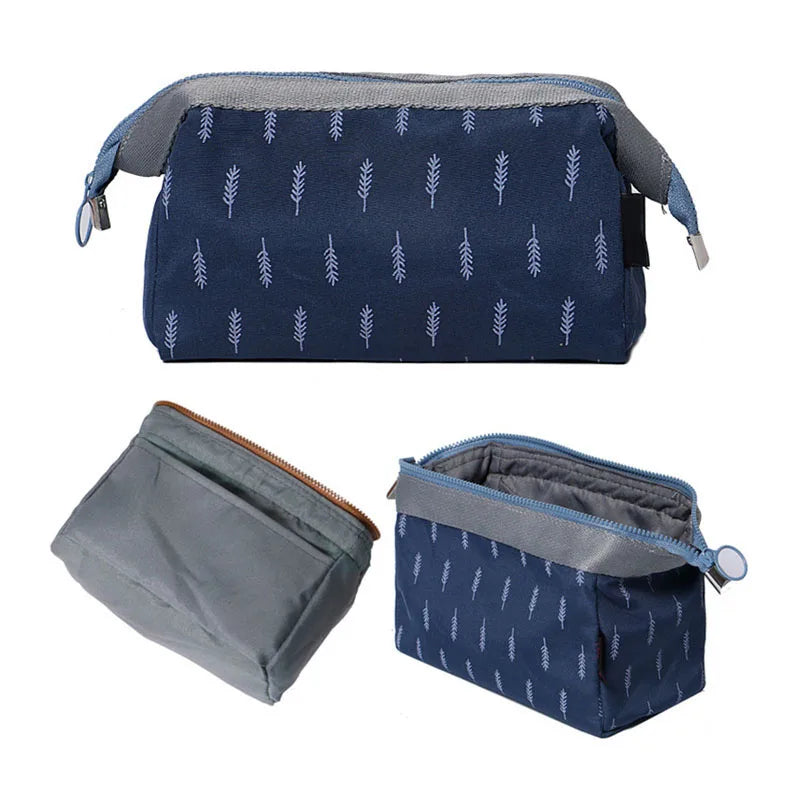 Bohemian Style Women Travel Makeup Brush Kit Toiletry Bag Cosmetic Multifunctional Organizer Portable Men Wash Bag Pouch
