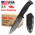 Wholesale Outdoor OEM Camping Hunting Survival Fixed D2 Steel Blade Knife with G10 Handle