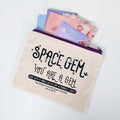 Wholesale Custom Logo Blank Plain Toiletry Pouch Canvas Makeup Bag Cotton Cosmetic Bags