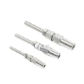 Rigging Hardware High Polished T316 Stainless Steel Wire Rope Stud Swageless Threaded Terminal Cable Railing Fitting