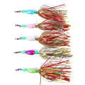 10CM 8.7G NEWUP 2pcs/set Luminous Simulation Shrimp Squid Needle Fishing Lure