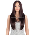 Wholesale Price Preplucked Straight Synthetic Lace Front Wig Premium Synthetic Hair Wigs With Highlights Vendors Hair Extension