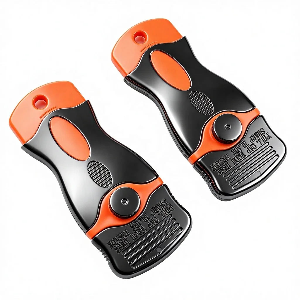 Multifunctional Cleaning Scraper Razor Blade Mini Plastic Scraper ToolScraper Knife Tools for Car Sticker Scraper