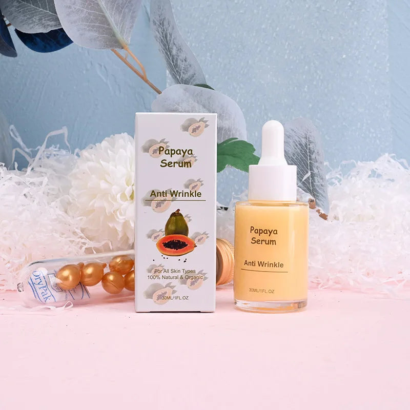 Aixin Wholesale Private Label Beauty Skin Care Serum Liquid Moisturizing Anti Wrinkle Brightening Skin Tone Face Care Papaya