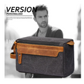 Wholesale Men's Dopp Kit for Bag Canvas Zipper Portable Travel Shaving Makeup Bag