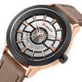 CURREN 8330 Mens Simple Leather Calendar Wristwatches Casual Business Clock Watches Men Wrist Quartz Watch Relogio Masculino