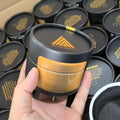 Printed Luxury Craft Kraft Cardboard Tube Gift Scarves Box Cylinder Packaging Food Tea Coffee Candle Paper Tube with Window