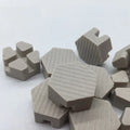 Eco-Friendly Ceramic Coralline Coral Frag Plugs Plate Base Dia.23mm 10mm Thick Aquarium Use Supporting Coral Growth Shapes