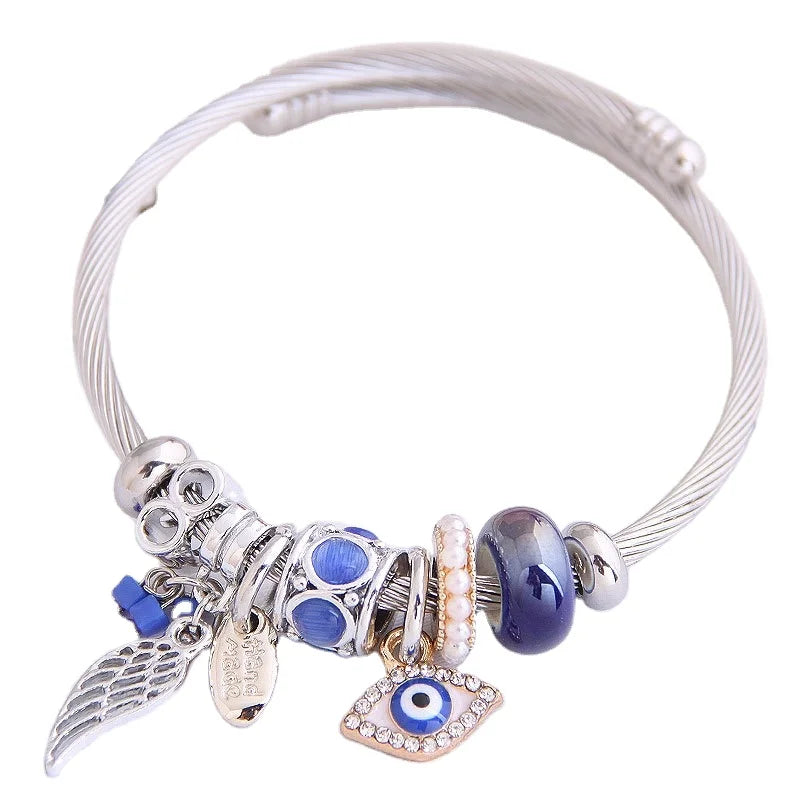 60cm Factory Stock Acrylic Resin Lucite Cuff Bracelet Cute Style for Women Unisex Children's Charm Crystal Rhinestone