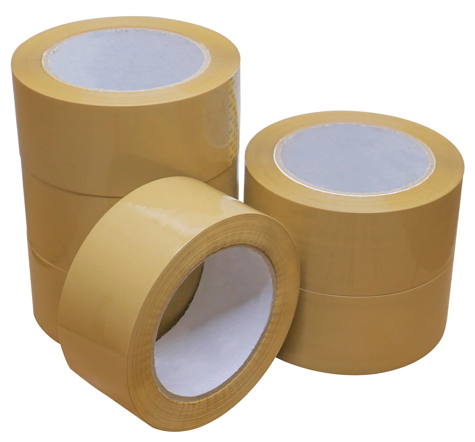 Good Supplier Bopp Brown Packing Adhesive Tape 6 Packs  1.8 Mil X 50 mm X 50 m