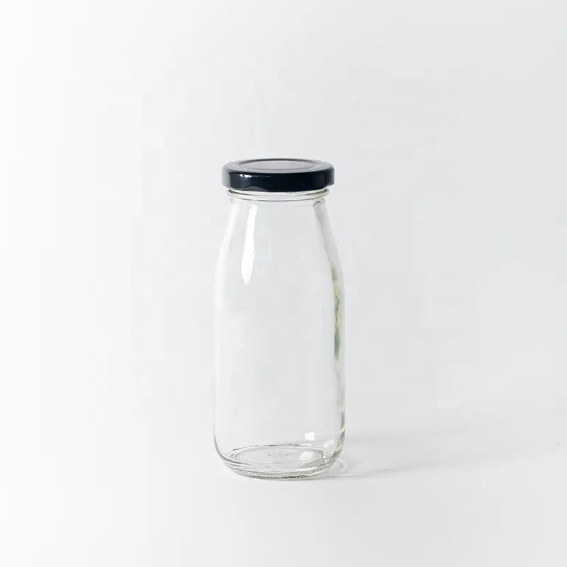 Glass Milk Bottle Juice Bottle Beverage Bottles 200ml 250ml 500ml 1000ml 16oz